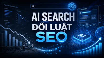 AI Tìm Kiếm phá playbook SEO - hình đại diện bài viết
