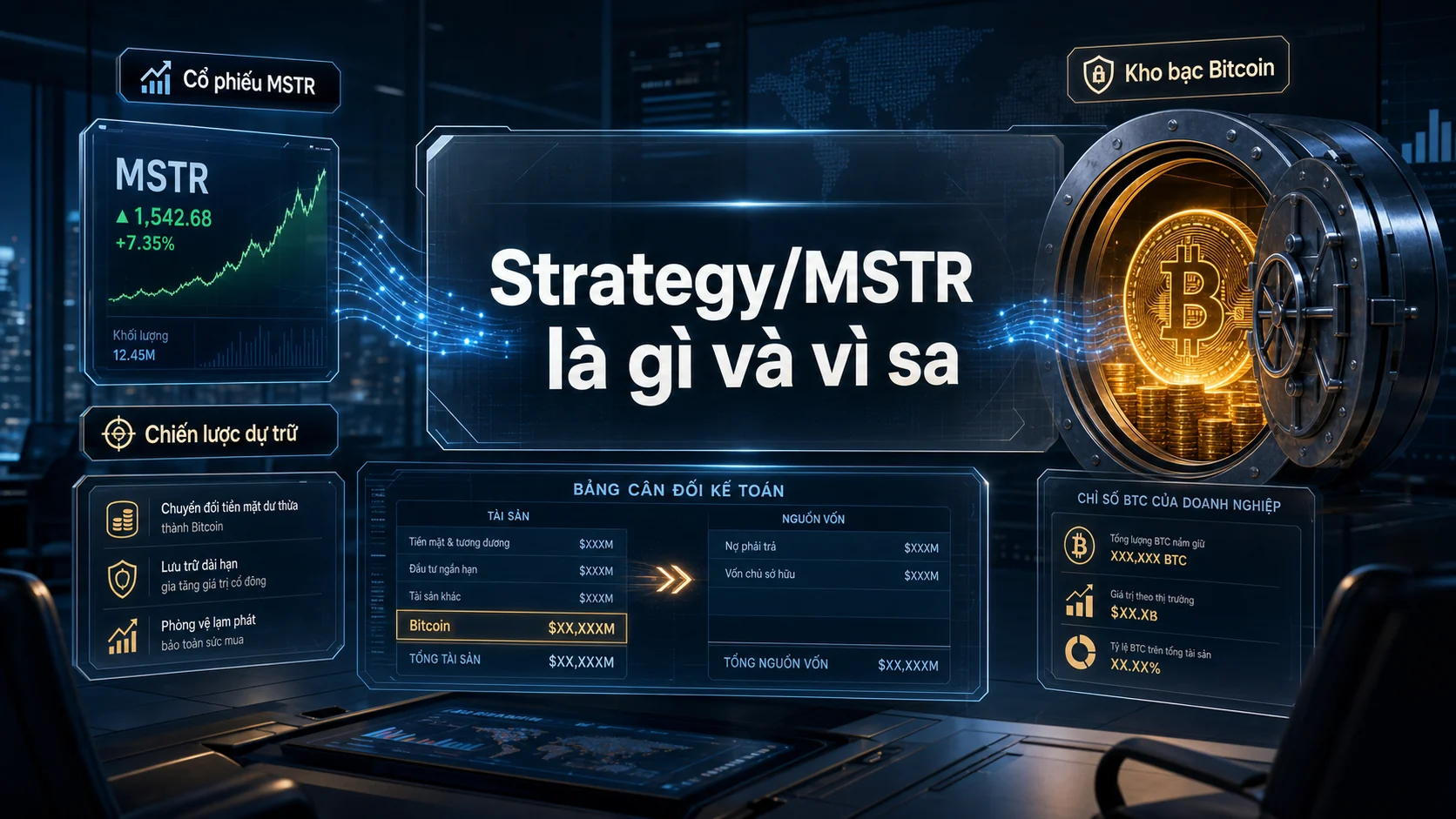 Strategy/MSTR là gì và vì sa trong bài Bitcoin dưới 60.000 USD: Dòng tiền rời crypto sang AI?