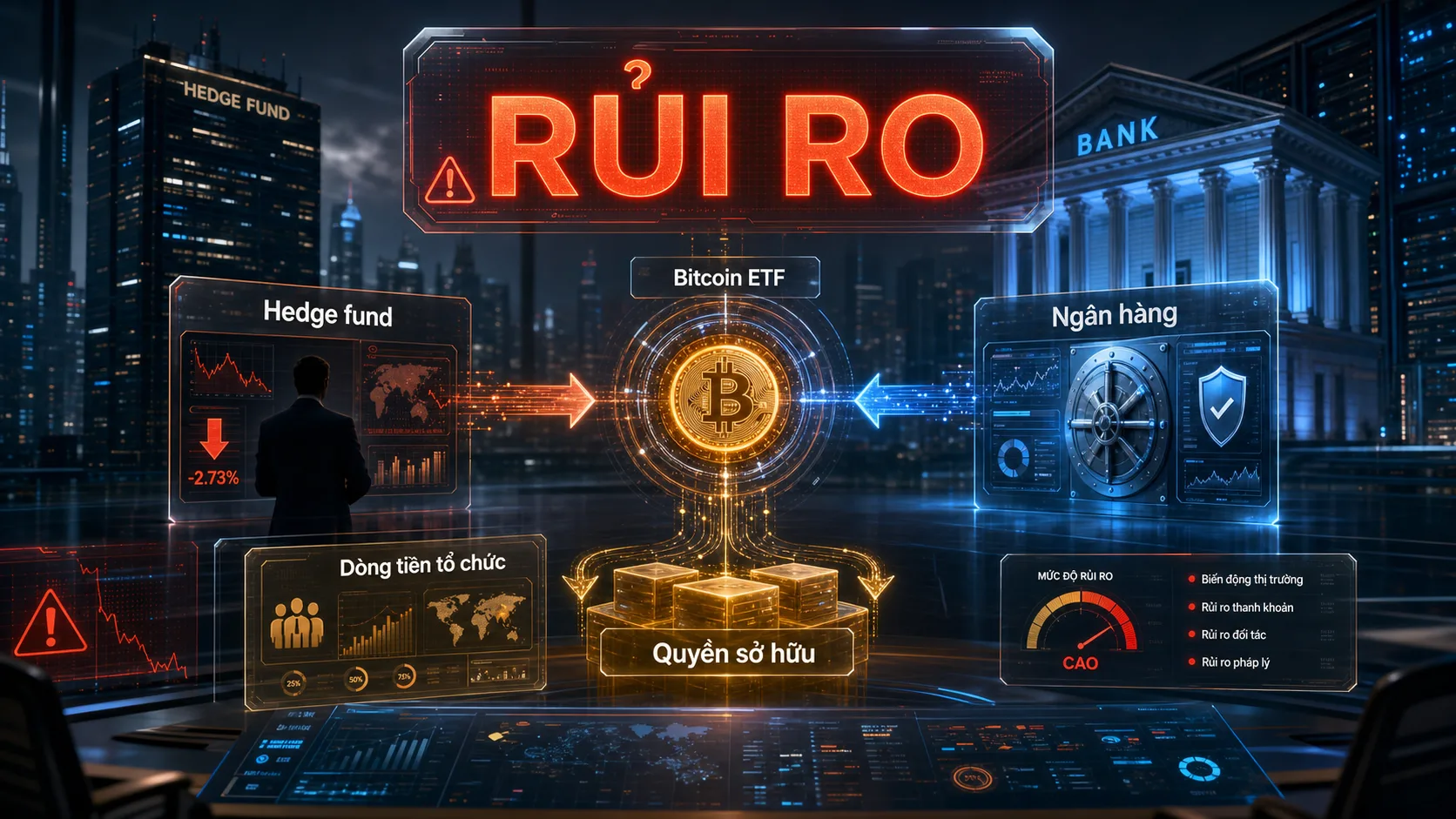 Bitcoin ETF - rủi ro
