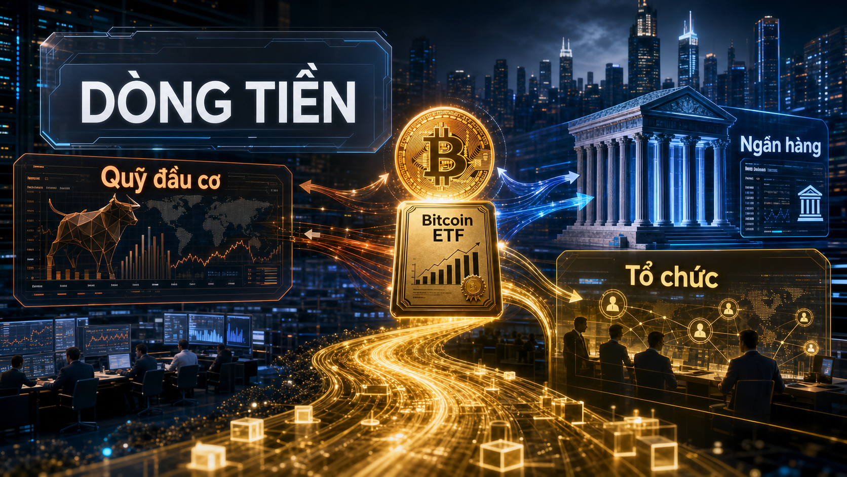 Bitcoin ETF - dòng tiền