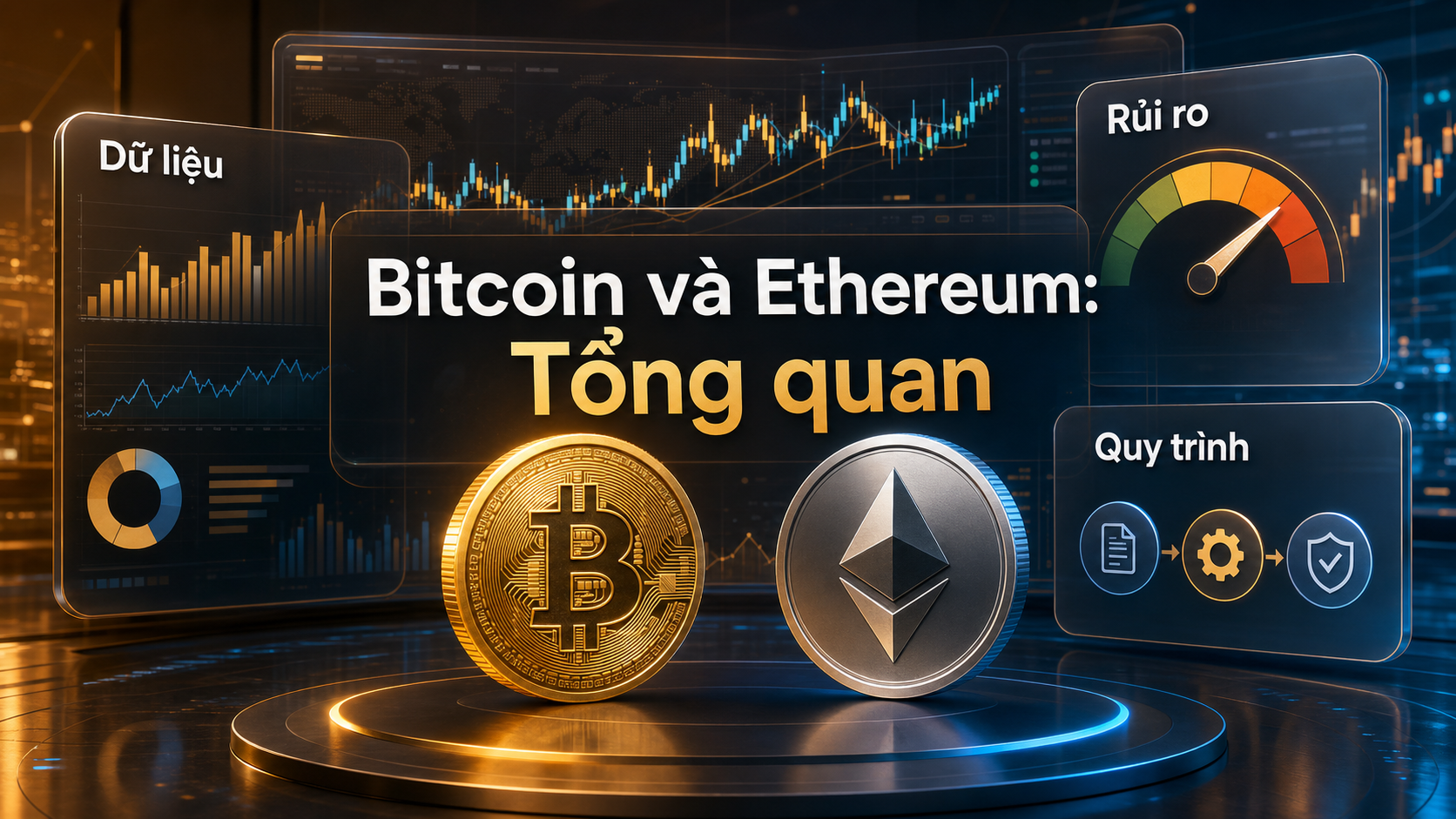 Tổng quan Bitcoin và Ethereum có thể giảm mạnh