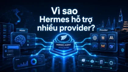 Vì sao Hermes hỗ trợ nhiều provider? trong bài Cấu hình model và provider cho Hermes Agent