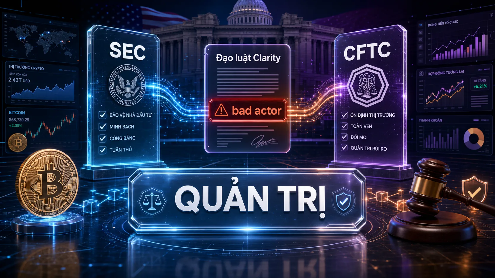 Crypto Clarity Act - quản trị