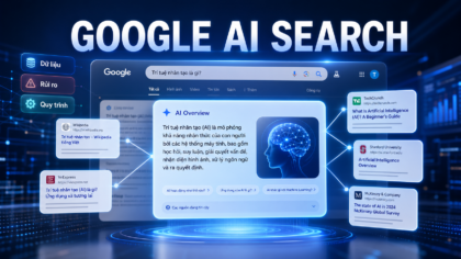 Google AI Tìm Kiếm và website yêu thích