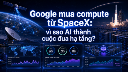 Google mua compute từ SpaceX - Google mua compute từ SpaceX: vì sao AI thành cuộc đua hạ tầng?