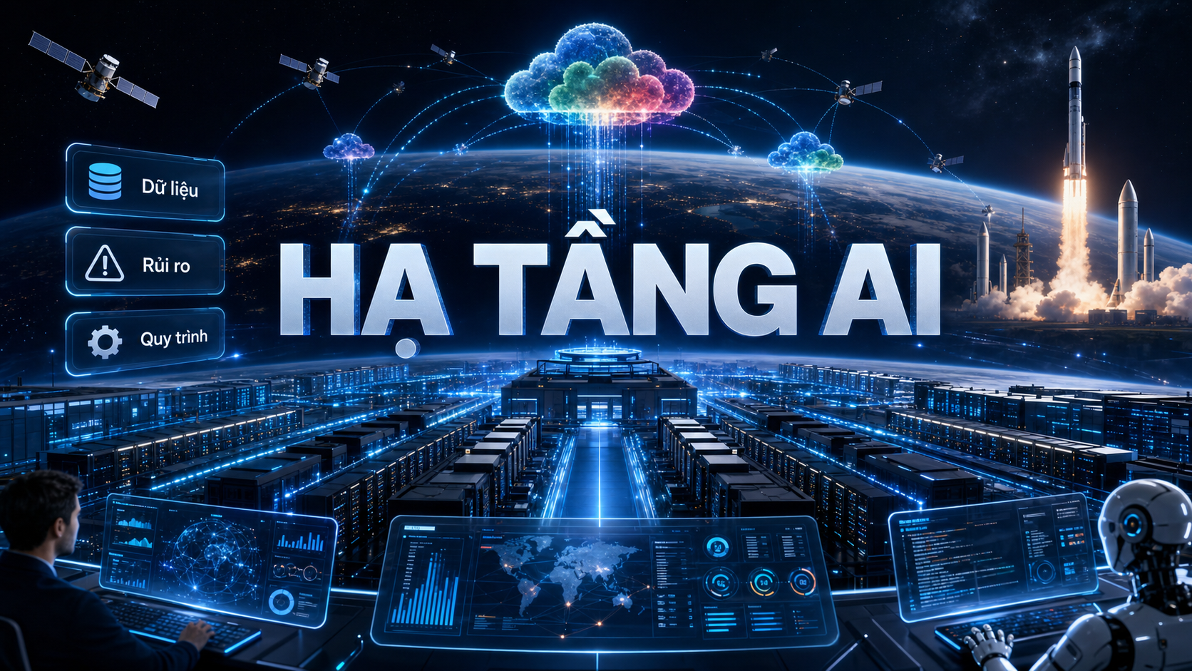 Hạ tầng AI Google và SpaceX