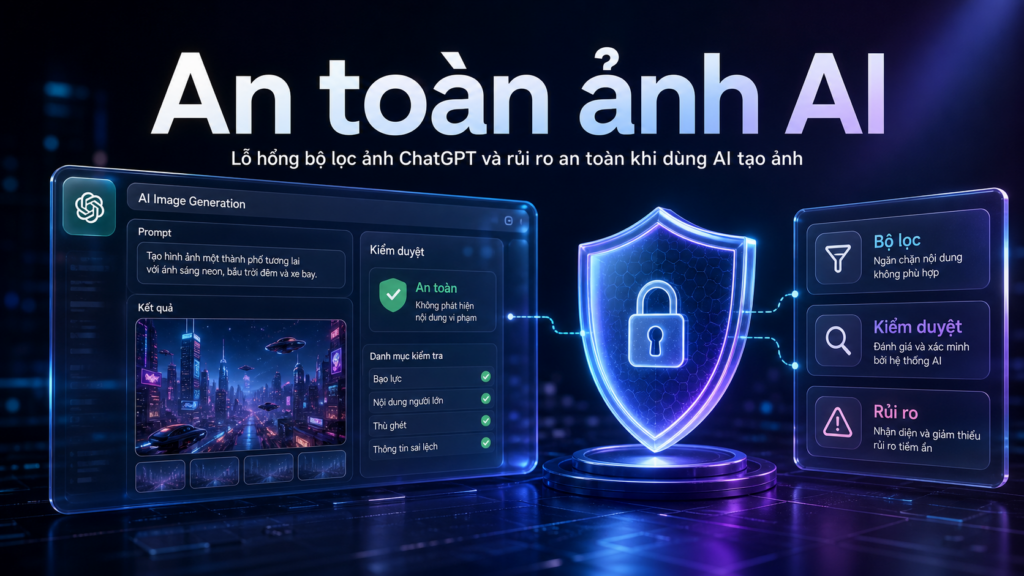 Lỗ hổng bộ lọc ảnh ChatGPT và rủi ro an toàn khi dùng AI tạo ảnh