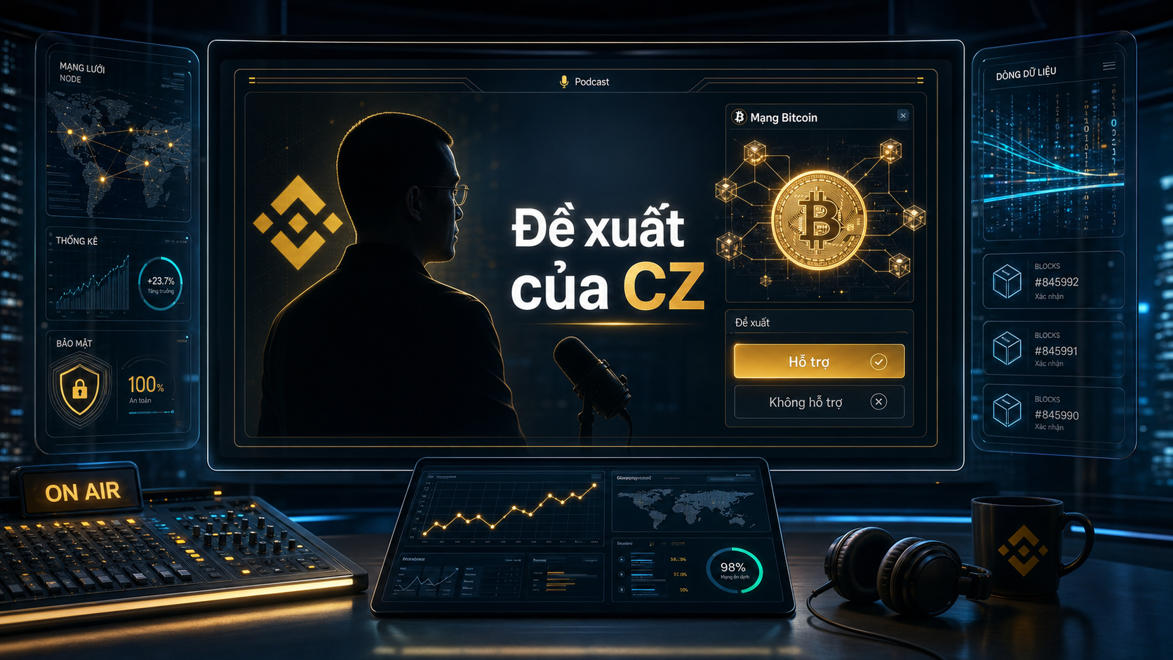 Đề xuất của CZ về các ví Bitcoin cũ và rủi ro lượng tử