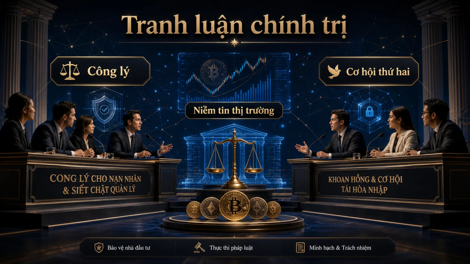 SBF xin ân xá tạo tranh luận giữa công lý cơ hội thứ hai và niềm tin thị trường