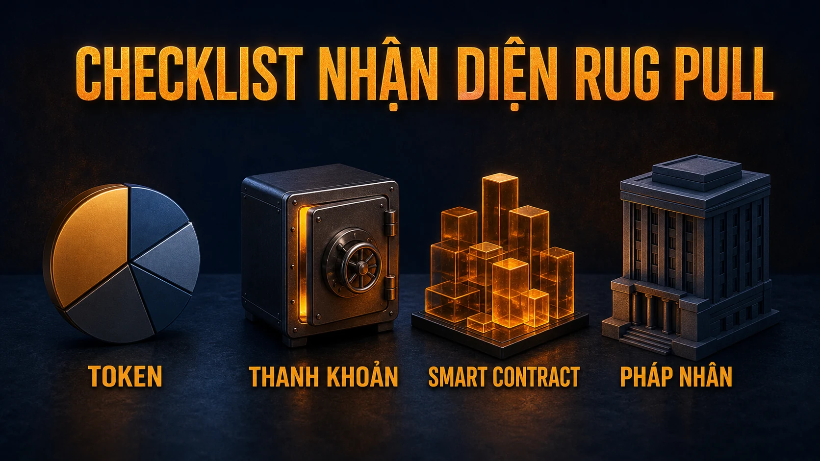 Checklist nhận diện rug pull
