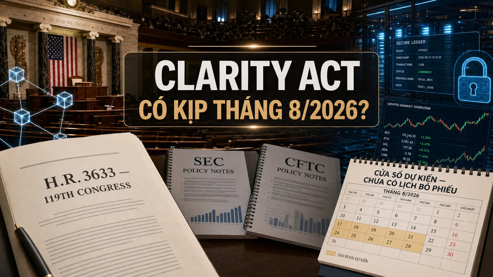 CLARITY Act và tiến trình tại Thượng viện Mỹ