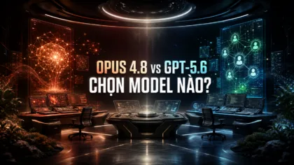 Claude Opus 4.8 vs GPT-5.6 về coding và agent workflow