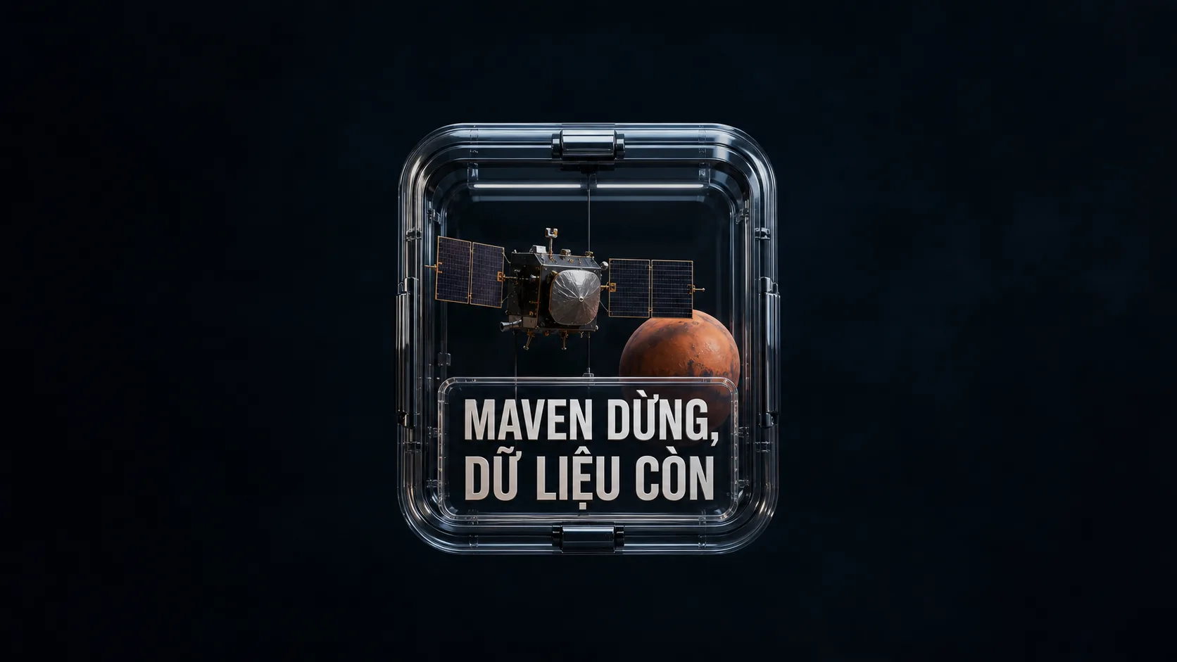 NASA dừng MAVEN và bài học quản trị dữ liệu không gian
