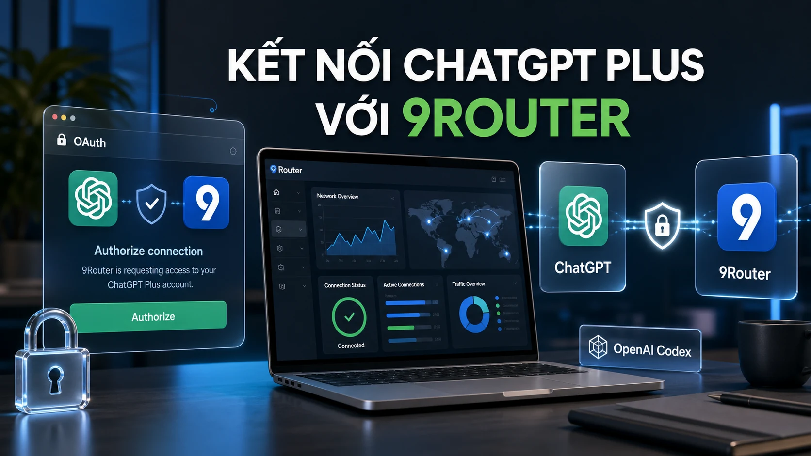 Kết nối ChatGPT Plus với 9Router qua OAuth