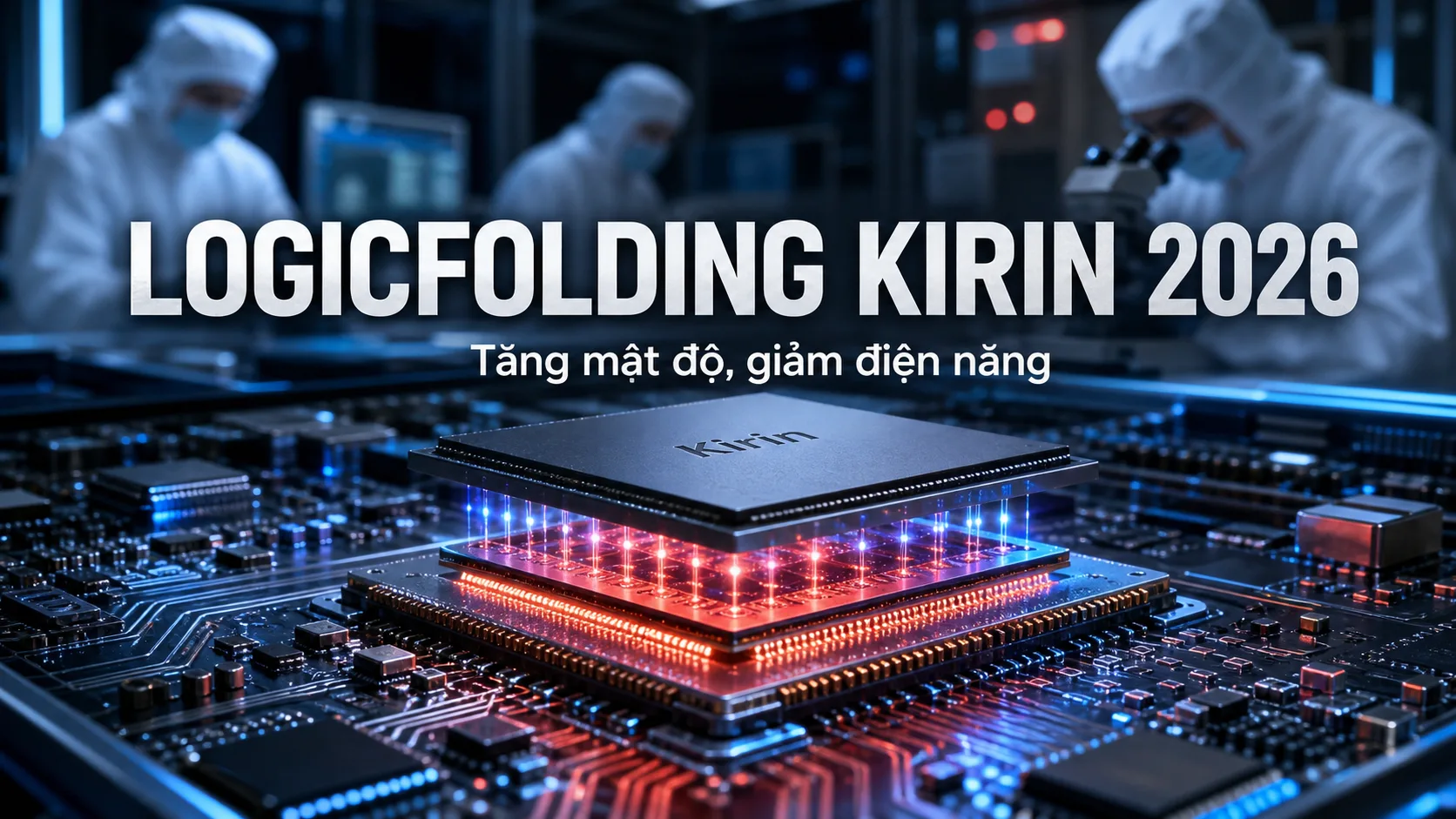 LogicFolding trên chip Kirin 2026 của Huawei