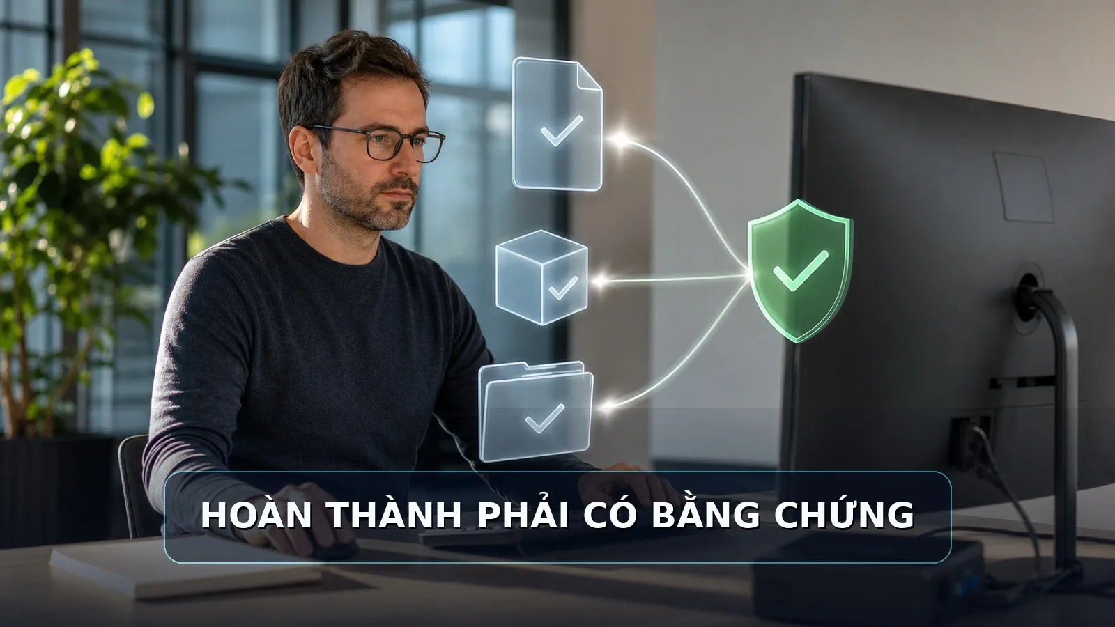 Hermes Agent xác minh kết quả bằng bằng chứng